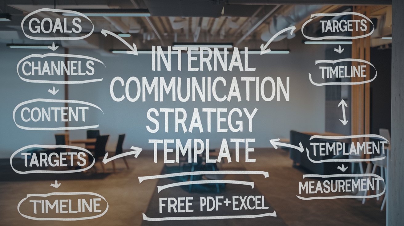 Internal Communication Strategy Template 2026 [Free PDF+Excel]